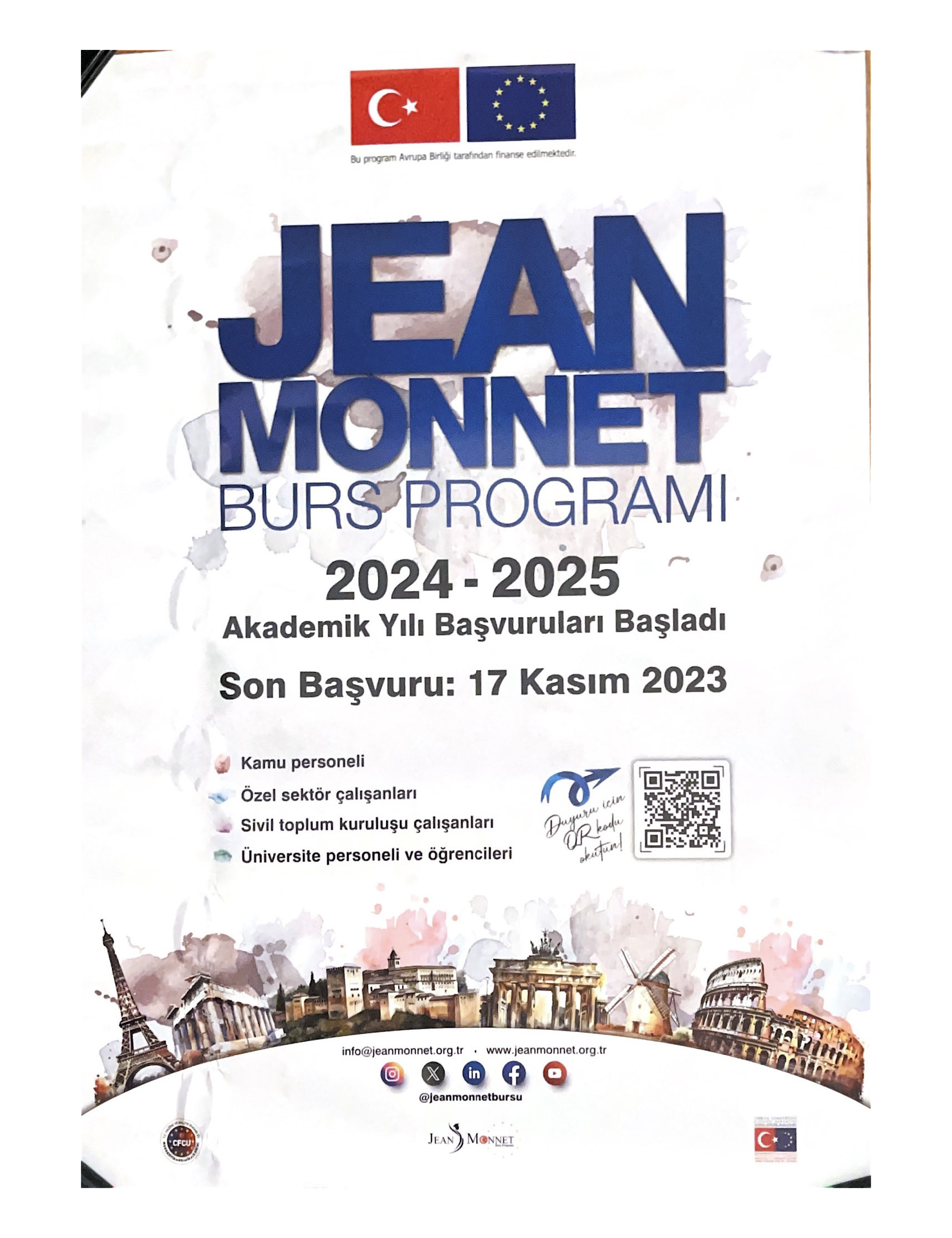Jean Monnet Burs Programı 2024-2025 Akademik Yılı Duyurusu Afiş.jpg (469 KB)