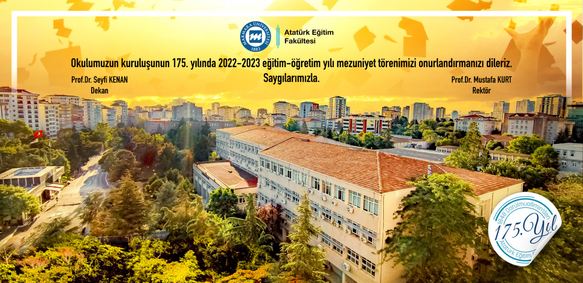 2022-2023 Atatürk Eğitim Fakültesi Mezuniyet Davetiyesi PDF