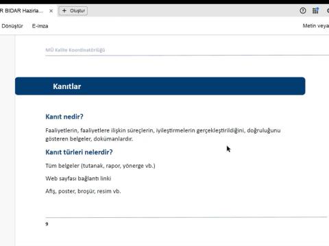 Atatürk Eğitim Fakültesi BİDR (Birim İç Değerlendirme Raporu) Gerçekleştirldi