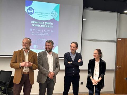 Eğitimde Paydaş İş Birliği ve Toplumsal Katkı Çalıştayı Gerçekleştirildi